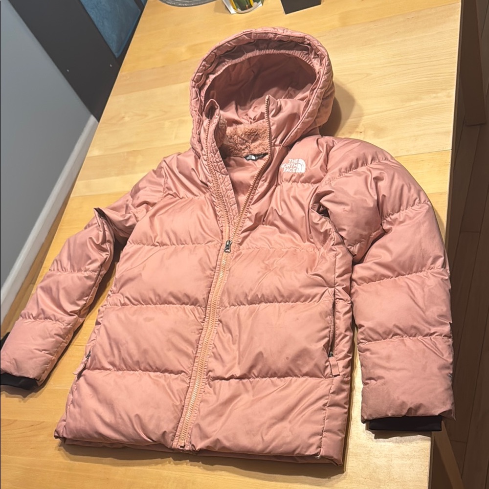 The North Face Kids' Pink Puffer Jacket